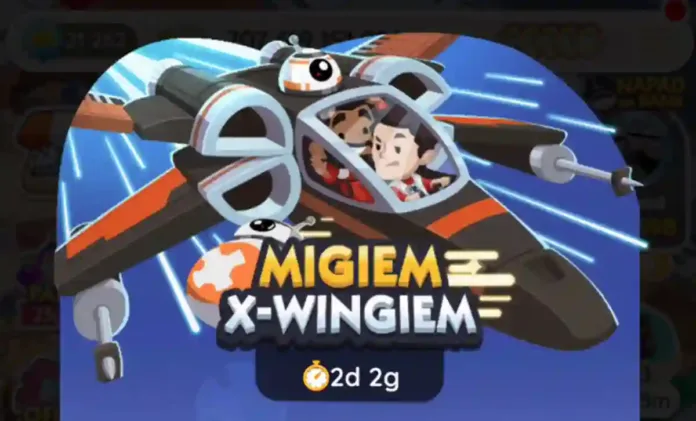 Wydarzenie Monopoly Go Migiem X-Wingiem (lista nagród)